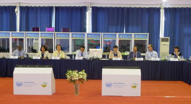 Launch of Agroecology at UNCCD COP small