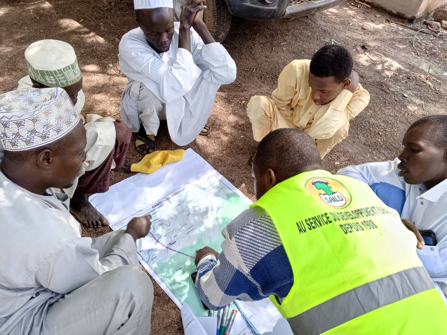 Participatory mapping in the Bogo 2 landscape