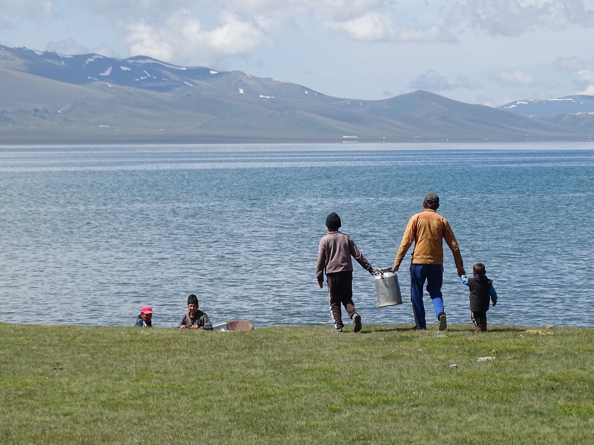Terence Hay Edie Song kul Lake Kyrgyzstan