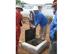 The UN Resident Coordinator Visits two SGP Projects in Lesotho BD CC-1