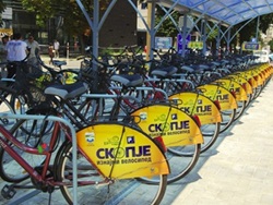 First Rent-a-bike service in Macedonia CC-1