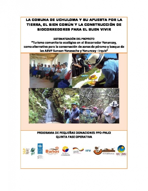 Evaluation of project Uchuloma - SGP Ecuador