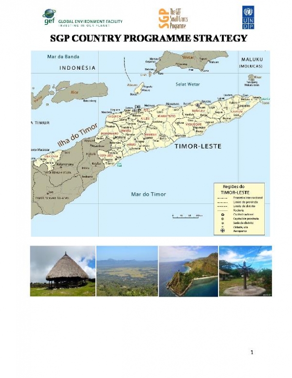 OP6 SGP Timor Leste Country Programme Strategy