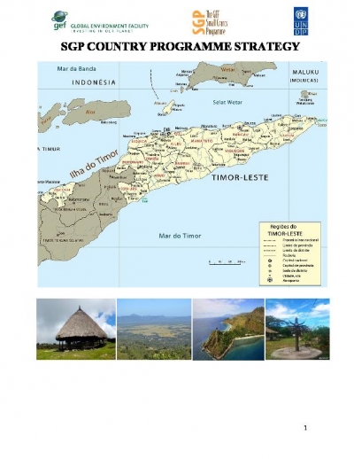 OP6 SGP Timor Leste Country Programme Strategy