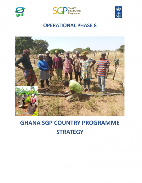 OP8 SGP Ghana Country Programme Strategy