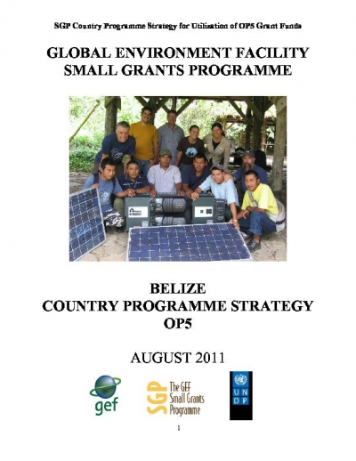 OP5 SGP Country Programme Strategy