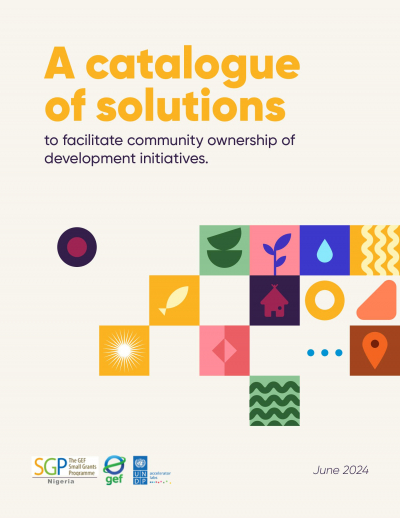 Catalogue of Solutions SGP Nigeria &amp; UNDP Nigeria Acc Lab