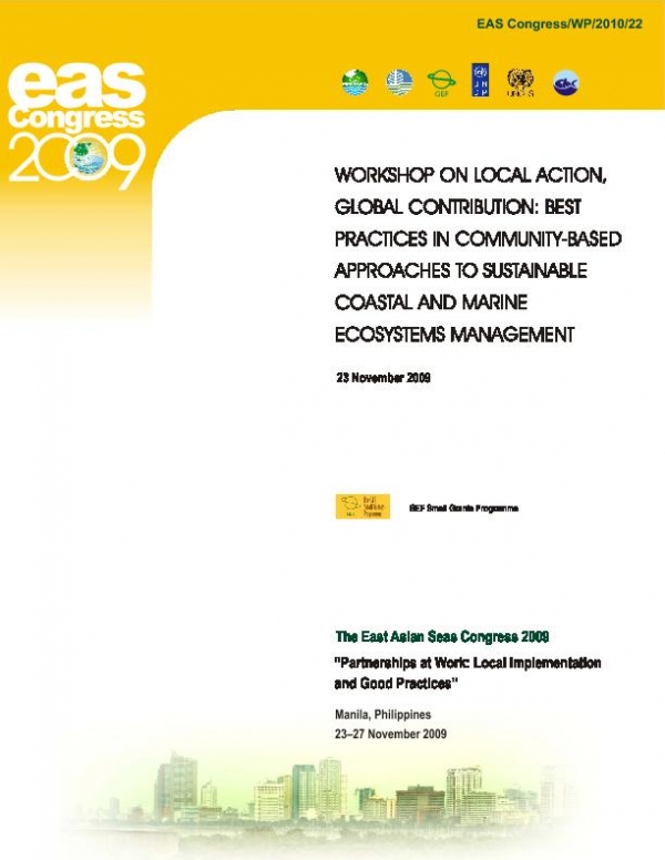 Best Practices in Community-based Approaches to Coastal and Marine Ecosystems Management