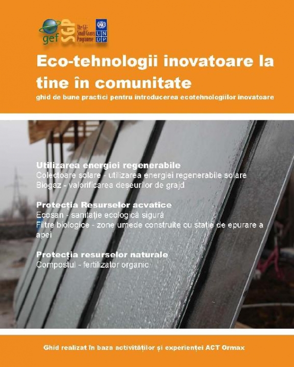 Innovative Eco-technologies in your community