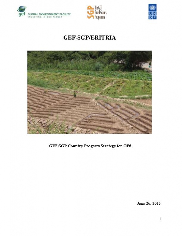 OP6 SGP Eritrea Country Programme Strategy