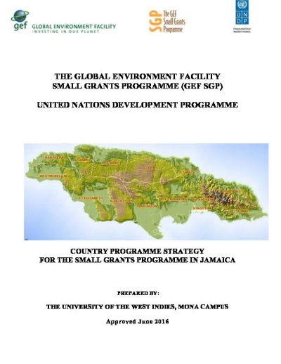 OP6 SGP Jamaica Country Programme Strategy