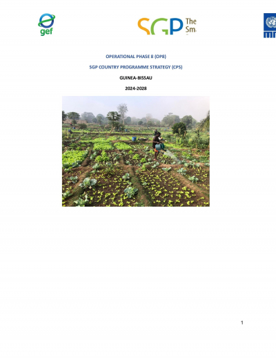 OP8 SGP Guinea-Bissau Country Programme Strategy