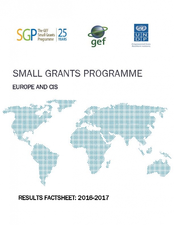 SGP Europe &amp; CIS: Results fact sheet 2016 - 2017