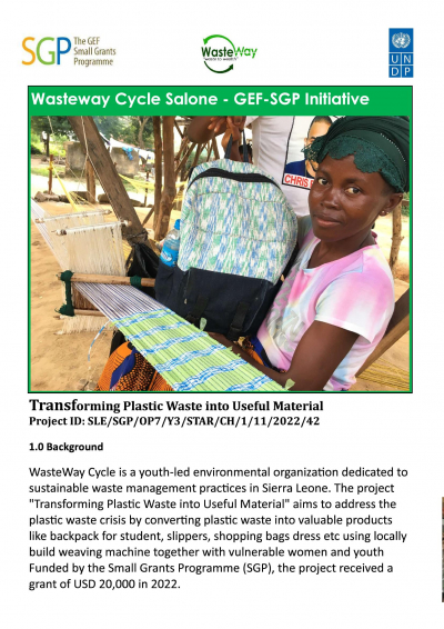 Transforming plastic waste into useful materials