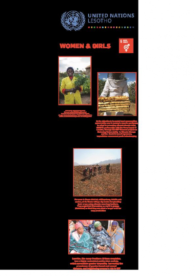 2019 UN Commemoration Photo Exhibition Featuring SGP - SDG 5