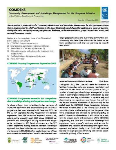 COMDEKS Newsletter Issue 17