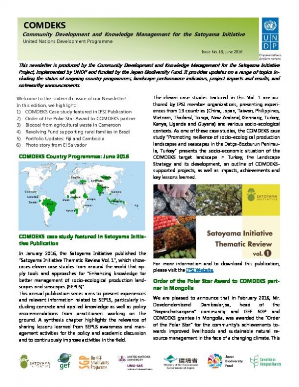 COMDEKS Newsletter Issue 16