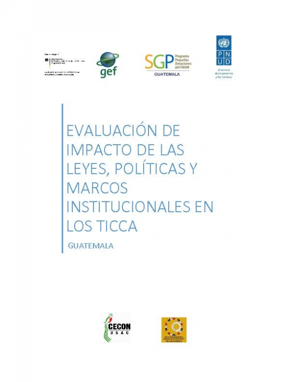 Evaluaci&oacute;n de impacto de las leyes, pol&iacute;ticas y marcos institucionales en los TICCA