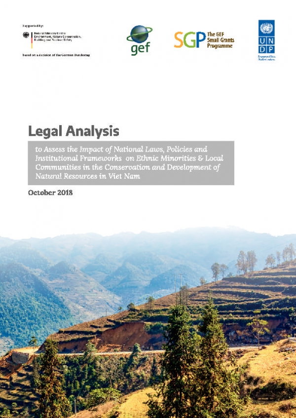 Legal analysis report for the ICCAs in Viet Nam