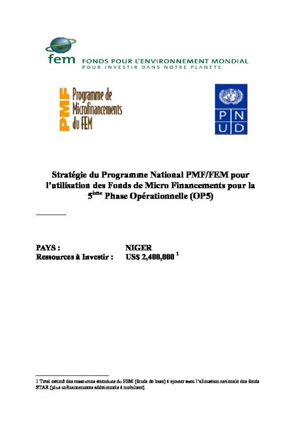 OP5 SGP Country Programme Strategy
