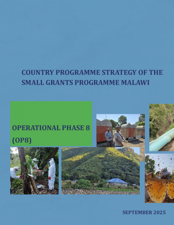 OP8 SGP Malawi Country Programme Strategy