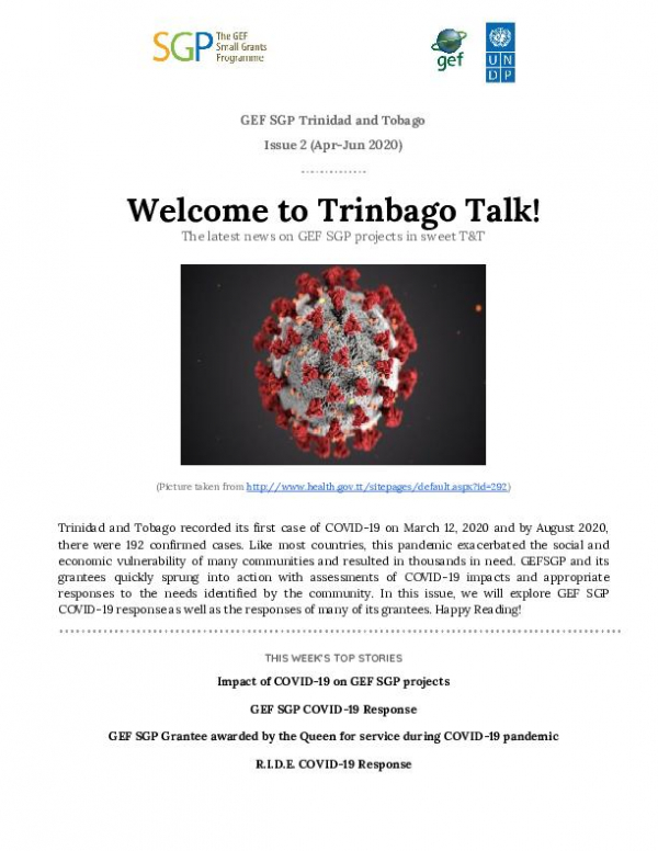 GEFSGP Trinidad and Tobago  Newsletter Apr-Jun 2020
