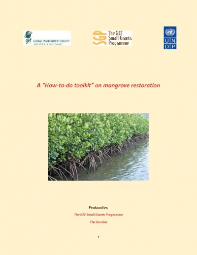 Mangrove restoration toolkit
