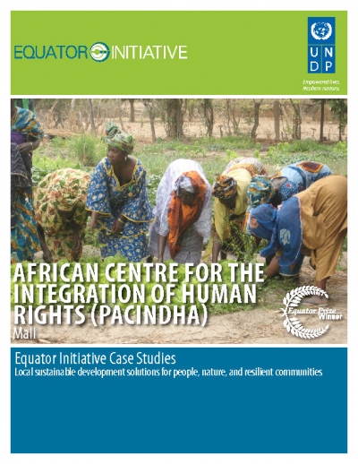 Case study on the AFRICAN CENTRE FOR THE INTEGRATION OF HUMAN RIGHTS (PACINDHA) - Mali