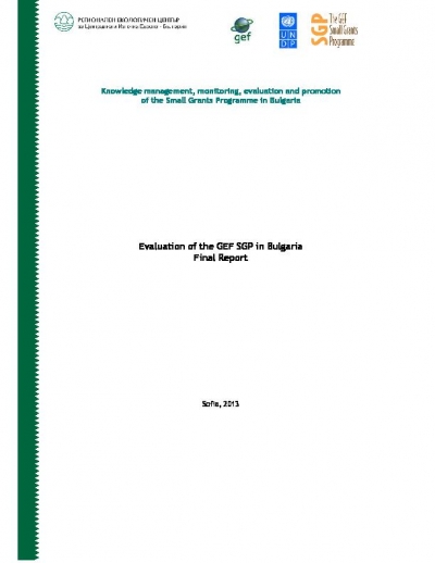 SGP Bulgaria Final Evaluation